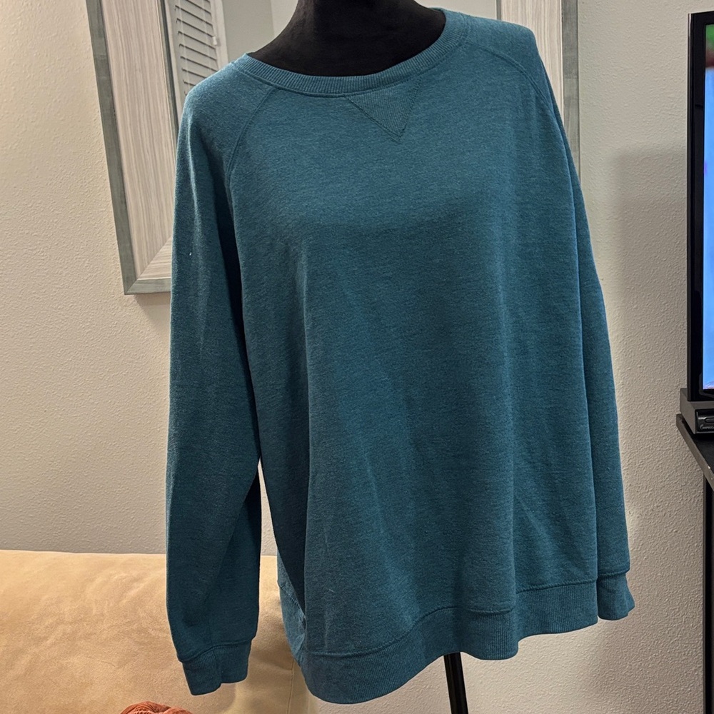 Terra & Blue Crewneck Sweater